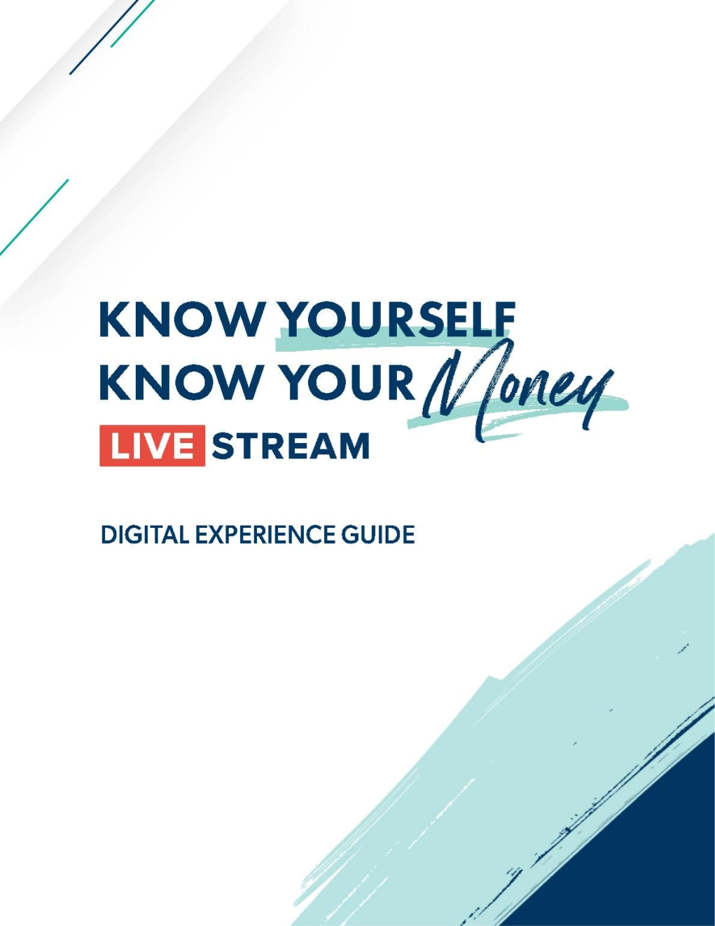 Know Yourself Know Your Money experience guide cover