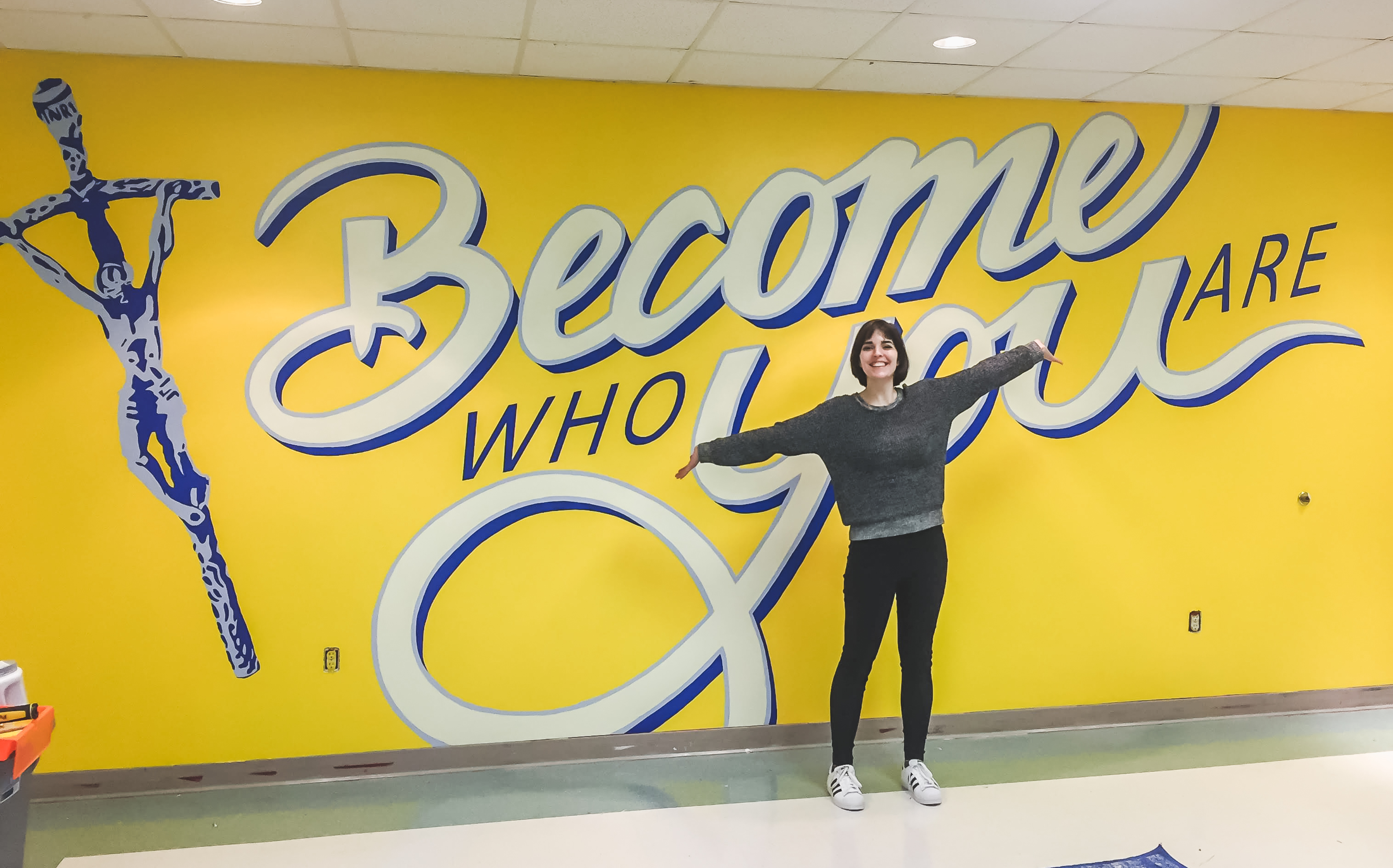 Become Who You Are mural
