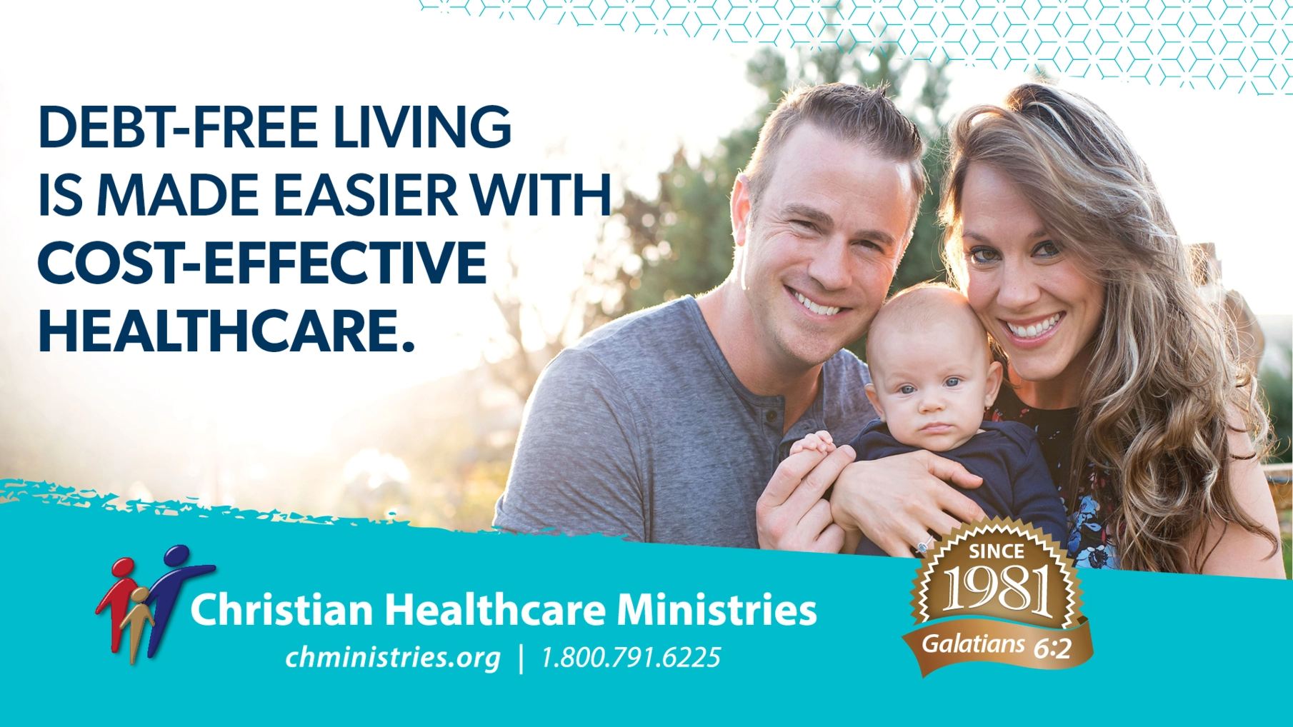 Business Boutique Christian Healthcare Ministries ad slide graphic