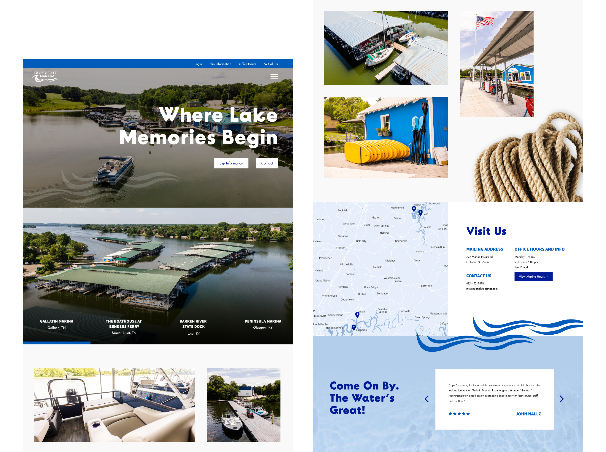 Clips from the Rubright Marinas homepage